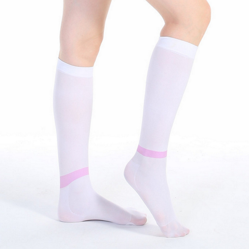 Medical Compression Stocking Anti-thrombosis Stockings Knee High Varicose Vein Compression Socks